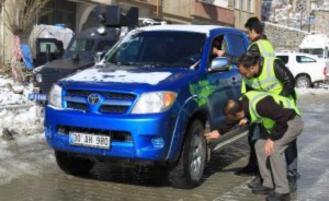 kış lastiği uygulaması başlatıldı