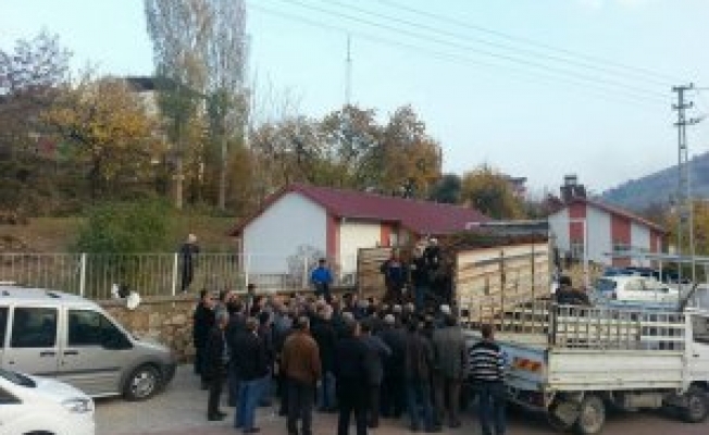 Kebanda 102 çiftçiye 7 bin 470 badem ve ceviz fidanı dağıtıldı