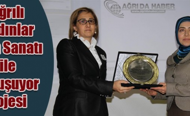 Ağrılı Kadınlar Cam Sanatı ile Buluşuyor Pojesi