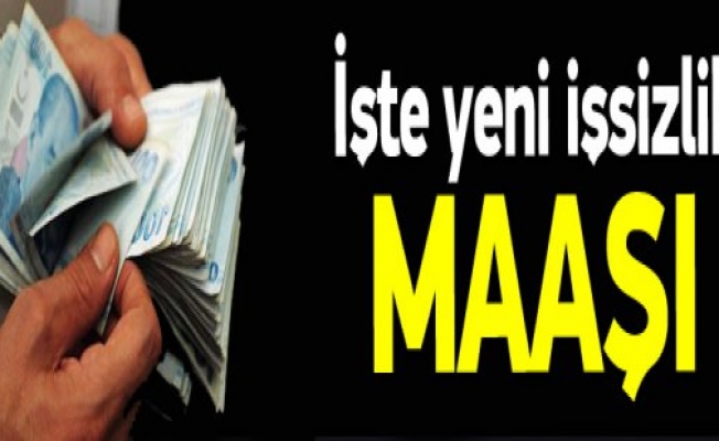 Asgari ücret sonrası işte yeni işsizlik maaşı belli oldu !