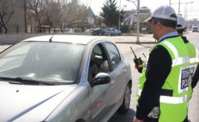 Malatyada İkiz Plaka Denetimi