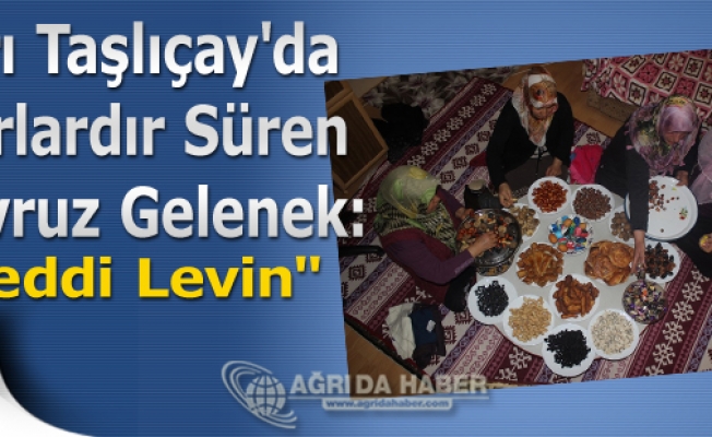Ağrı Taşlıçayda Asırlardır Süren Nevruz Gelenek: Yeddi Levin