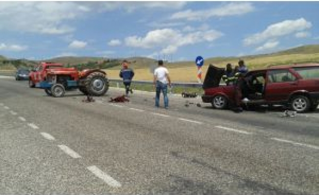 Malatyada Trafik Kazası: 1 Ölü, 4 Yaralı