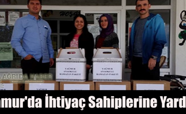 Hamurda İhtiyaç Sahiplerine Yardım Eli Uzatıldı