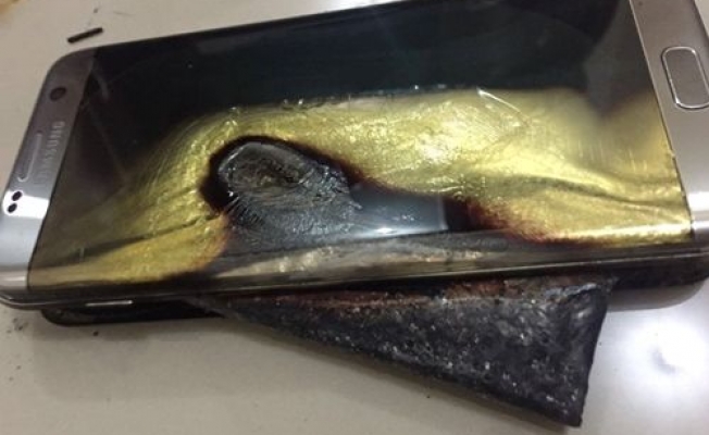 Samsung, yenilenmiş Galaxy Note 7nin patlamasını örtbas etmek istedi