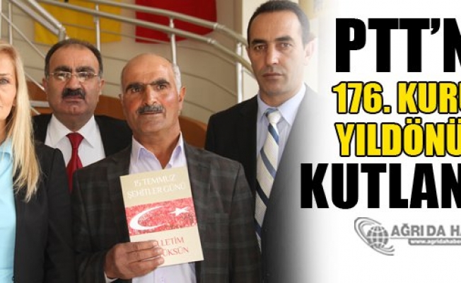 PTTnin 176. Kuruluş Yıldönümü Kutlandı