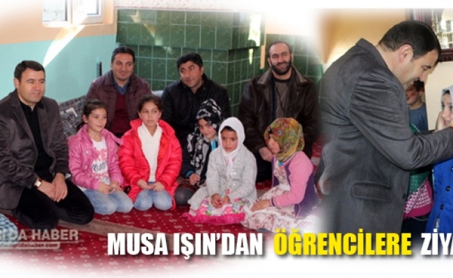 Musa Işın Kuran Kursu Öğrencilerini Ziyaret Etti
