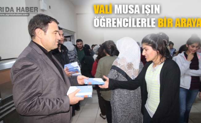 Musa Işın Ağrı Anadolu Lisesi Öğrenci Yurdunu Ziyaret Etti