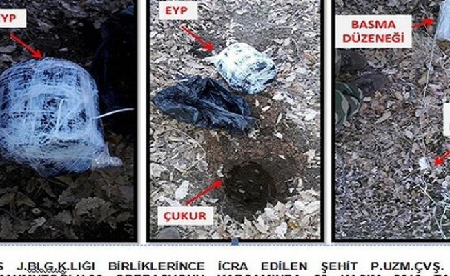 Bitliste El Yapımı Patlayıcı İmha Edildi