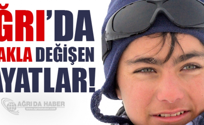 Ağrıda Kayakla Değişen Hayatlar!