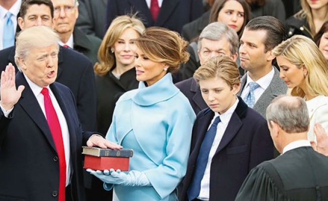 ABD başkanı Trump yemin etti: Bugün sizin gününüz ?