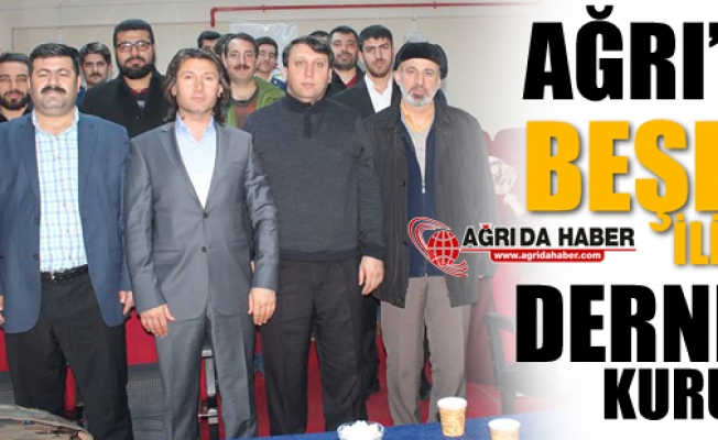 Ağrıda Beşeri İlimler Derneği  Kuruldu