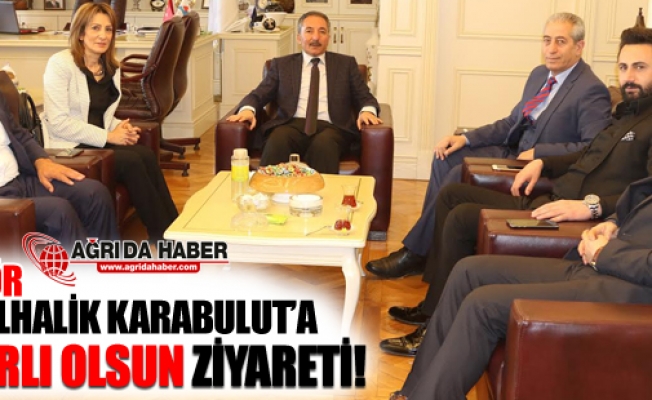 Rektör Abdulhalik Karabuluta Hayırlı Olsun Ziyareti!