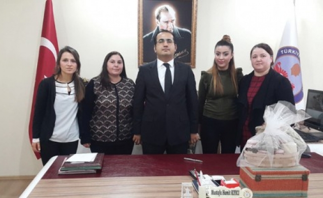 Girişimcilerden Kaymakama Ziyaret