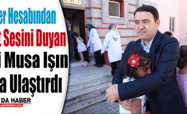 Twitter Hesabından İmdat Sesini Duyan Vali Musa Işın İrana Ulaştı