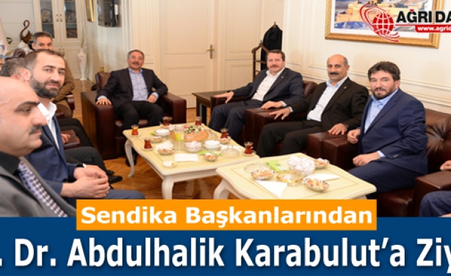 Sendika Başkanlarından Prof. Dr. Karabuluta Ziyaret