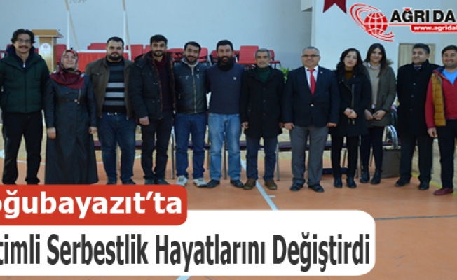 Doğubayazıt Denetimli Serbestlik Hayatlarını Değiştirdi
