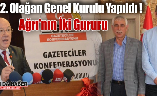TGK 2. Olağan Genel Kurulunda Nuri Kolaylı Güven Tazeledi