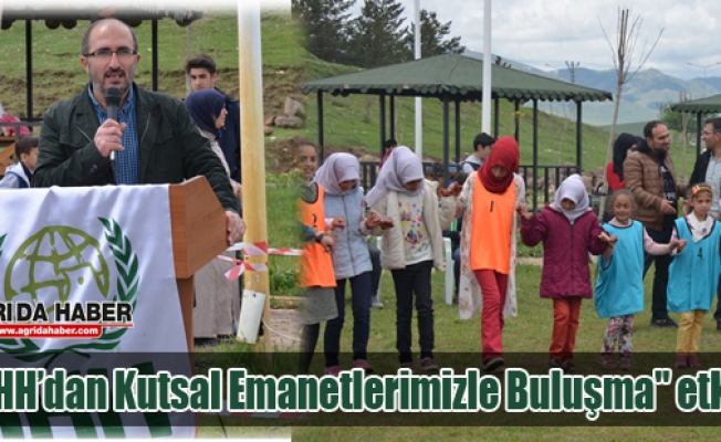 Ağrı#039;da Yetim Çocuklarımız için 7. Kutsal Emanetlerimizle Buluşma etkinliği
