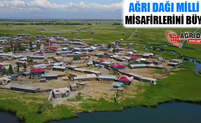 Ağrı Dağı Milli Parkı Misafirlerini Büyülüyor