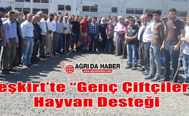 Genç Çiftçilere Hayvan Desteği