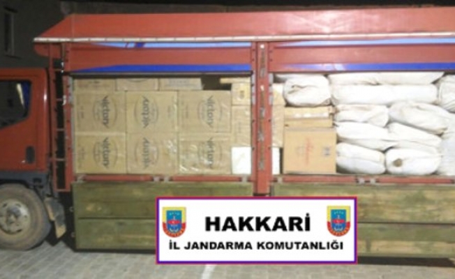 Yüksekovada Kaçak Sigara