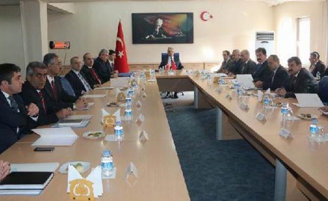 Hakkari İl Koordinasyon Kurulu Toplantısı Yapıldı