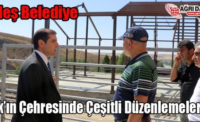 Kardeş Belediye Tutakın Çehresinde Düzenlemeler Yaptı