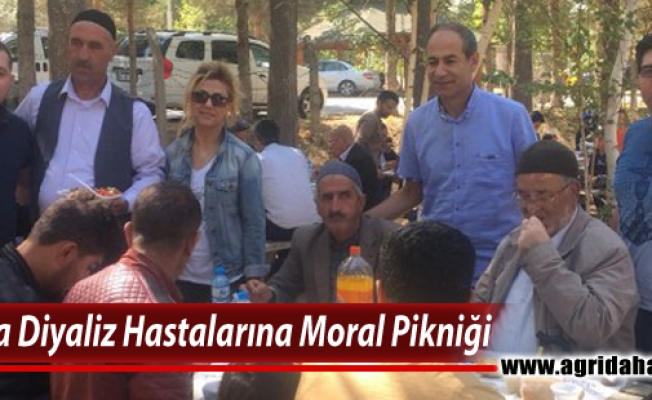 Ağrı#039;da Diyaliz Hastalarına moral Pikniği düzenlendi