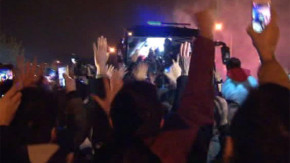 Beşiktaş’a coşkulu karşılama