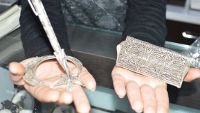 Telkari sanatı kadınların elinde şekilleniyor